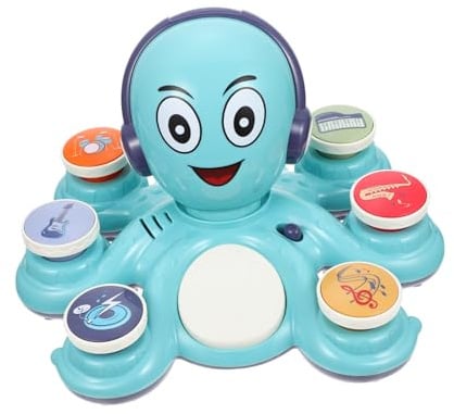 SUPVOX Octopus Musical Light Toy Sea Creature Toys Sensory Light Boys and Girls Musical