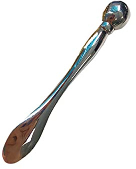 ERINGOGO Augenroller Metall Drehbarer Augenapplikator Hautpflege Importstift für Augencreme Kosmetikspatel mit Massagefunktion Geeignet für Gesichtspflege