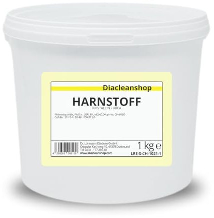Harnstoff UREA kristallin 1000g - min 99,6% - Pharma-Qualität - 1kg