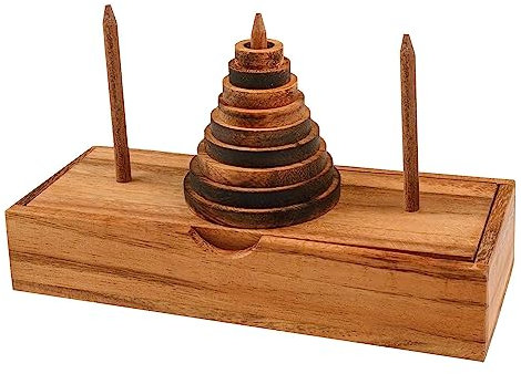 Philos 6220 - Turm von Hanoi, 9 Scheiben, Legespiel