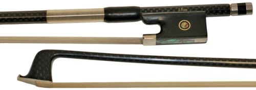Jacques Remy 3111F Jacques Remy Nickel-Silver Black Carbon Fiber 4/4 Viola Bow