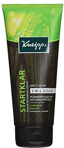 Kneipp Startklar 2in1 Dusche Lemongras und Guarana, 200 ml