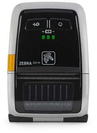 Zebra DT Printer ZQ110, ESC POS, UK Plug, Bluetooth, 3-Track, ZQ1-0UB1E060-00