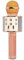 Xtreme 27837pk micrófono con Speaker Integrado Bluetooth portátil, Rosa