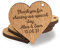 Thank you sharing our special day tags - Table Decorations Wedding Confetti Hearts