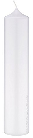 EWA - Kerzen Altarkerze Kirchenkerze weiß, ø 30 x 300 mm