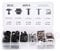 For Unterfahrschutz Halter Tt-60Pcs Teile Motor Under Cover Spritzschutz Unterboden Schraube Trim Clips Befestigungsclips Für A3 A4L Q5 (5 Arten)