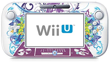 Skins4u Design modding Aufkleber Vinyl Skin Klebe Folie Skins Schutzfolie für Nintendo Wii U Controller Keyboard