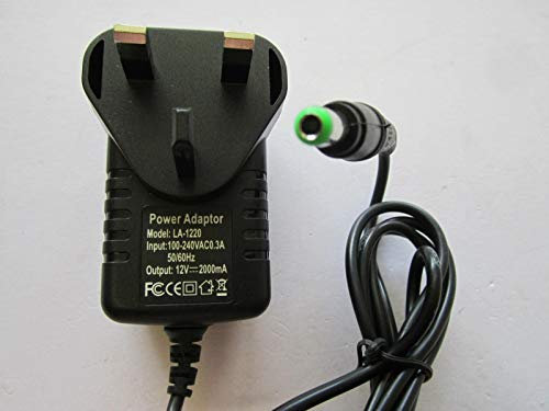Replacement for 12V UK MAINS VIRGIN MEDIA SUPERHUB 2 ROUTER AC ADAPTOR POWER SUPPLY PLUG