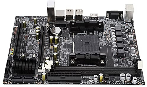 Placa Base FM2, Placa Base de computadora de Escritorio DDR3 1333/1600/1866/2133 MHz con Interfaz de CPU FM2 / FM2 +, PCI-E/PCI /USB3.0 /USB2.0x2/USB3.0x4, Compatible con Interfaz HDMI/VGA