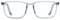 Foxmans™ Blue Light Blocking Glasses for Men & Women | Stylish Computer, Gaming & Driving Glasses | UK Brand | Anti Eye Strain, Headaches & Sleep Disruption | Harrison Everyday Lens (Crystal Frame)
