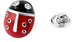 BRERA 67 - broches et pins pour femme en metal en forme de cocinelle, broche femme vetement, broche homme pins, mini broche bijoux, pince decollete femme