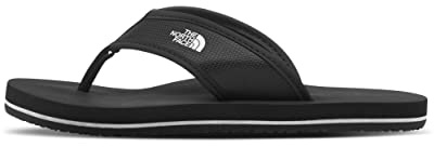 The North Face Kinder Base Camp Flipflop, Tnf Black/Tnf White, 29.5