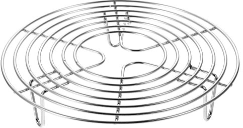 Edelstahl Dampfgarer Topfständer Rundes Dampfrost 16X4Cm, Multifunktionales Steamer Rack Für Kochen, Backen Und Dämpfen, Hitzebeständig Und Spülmaschinenfest