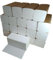 chiner ® - Toalla Secamanos Zig Zag Papel Laminadas CHINER®, Caja de 3000 unidades | Rápida Absorción | Ideal para Restaurante, Oficina, Hogar | Uso Intensivo, Blanco | Medidas Toalla 22,56 x 21 cm