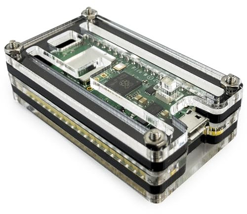 C4Labs Zebra Pico W - Funda para Raspberry Pi Pico W - Paquete Individual