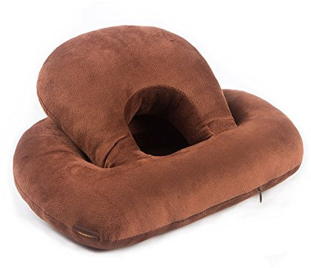 Alibo Massage Bed pillow Neck Headrest Face Down Cushion Massage Table Face Cradle Rest Cushion eye surgery,Ear Pierceing Pain Relief Sleep Pillow