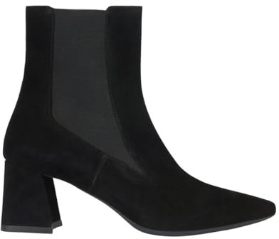 Geox D Giselda, Stivale alla Caviglia Donna, Nero, 37 EU