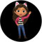 Fondant Tortenaufleger Tortenbild Geburtstag GABBY'S DOLLHOUSE K 5
