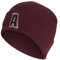 adidas Unisex 2-Color Logo Beanie, Shadow Red/White, M