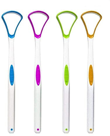 BBASILIYSD Zungenschaber Bürste Reinigung Pflege zu halten zufällige Atem Zunge Farbe sauber X8k6