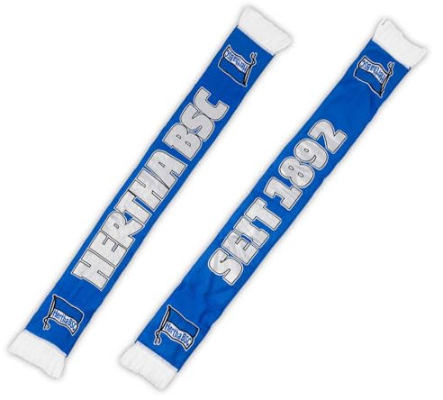 Hertha BSC Berlin Webschal - Seit 1892 - Schal blau-weiss Fanschal HBSCB