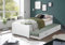 AVANTI TRENDSTORE - Barile - Letto singolo con letto estraibile, in legno laminato nel colore bianco. Dimensioni ca. LAP 97x67x206 cm