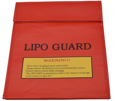 YMWALK Sac à Documents Étanche et Ignifuge pour Objets de Valeur, Protection Anti-Feu Anti-Déflagrante pour Documents Importants, Sûr pour Batterie Lithium et Bijoux (Rouge)