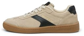Marc OߴPolo Damen Sneaker flach mit Schnürsenkeln Freizeit, Beige (Light Taupe), 39