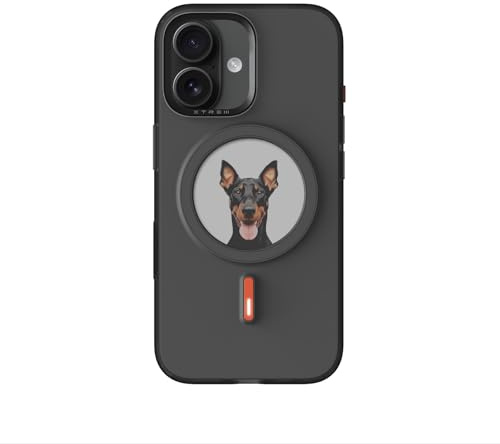 Oeli XTREM für iPhone Hülle, Magnetische NFC E-Ink Screen Hülle Schwarz
