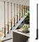 Ringhiera Per Scale Balaustre per scale personalizzabili in ferro nero per interni, Moderno ponte balaustre per case decorativo, Oro/bianco Colonna a balaustro per mansarda/corridoio(Black,150cm)
