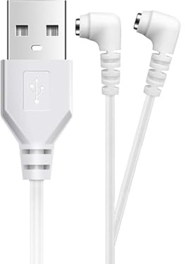 Cargador Magnético Universal para Masajeadores Íntimos, Cable de Carga Rápida USB 80cm Compatible con juguetes recargables, Dispositivos Íntimos y Vibradores, Espaciado de Contactos 6-20mm