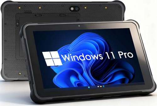 Kayoote ST11 Ultra 10.1 Tablet Rugerizada, Win 11 Pro, Intel Core i5-1235U, 16GB RAM 512GB ROM, PC Industrial Impermeable IP65 Trabajo Exterior, 4G LTE, WiFi, GPS, NFC, 6000mAh, 8MP+5MP