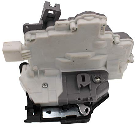 TOOWGM Trasera izquierda actuador de pestillo de cerradura de puerta central 8 pines Para VW Passat Tiguan Touareg Para Audi Q3 Q5 Q7 A4 A5 TT Para SEAT IBIZA 3C4839015A 8K0839015 3CD839015