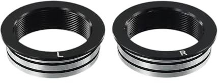 1 Paar Tretlager-Adapter Fahrrad-Tretlager-Umrüstsatz mit O-Ring Fahrrad-Tretlager-Umrüstsatz BB30 auf BSA-Adapter, 42 mm