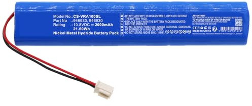 generic Batterie de rechange compatible pour Velux 846933, 946930, 946933
