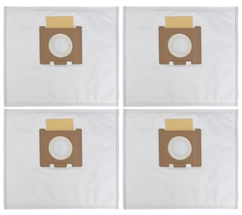 WheatThrive 4-Pack & 10-Pack Vacuum Cleaner Bags for Hoover Style H, H81, H81 Pure EPA, Telios Extra Canister Models