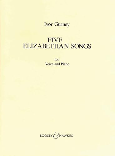Five Elizabethan Songs: hohe Singstimme und Klavier. Klavierauszug.