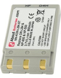 AboutBatteries Batterie Type KONICA DR-LB4, 3.7V, 850mAh, Li-ION