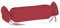 Fleuresse Colours Nackenrollenbezug, Mako Satin, rot, 15 x 40 cm