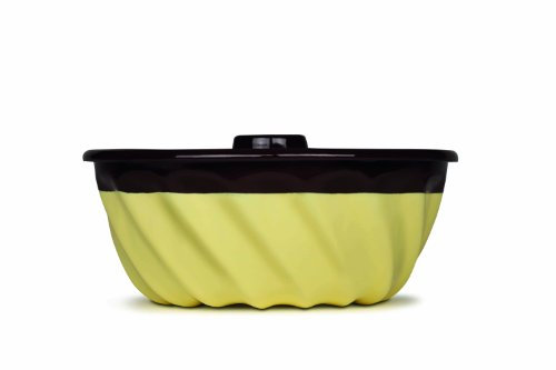 Riess, 0495-573, Guglhupfform, Durchmesser 22 cm, Truehomeware, SCHOKO/VANILLE, EDITION SARAH WIENER, Emaille