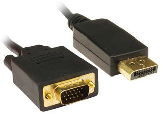 Scan 200cm DP 1.1 to VGA (D-SUB) Monitor Cable