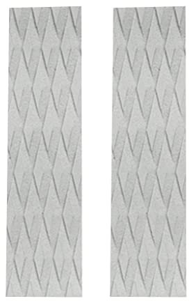 Perfeclan Los 4 Surfing Front Traction Pad Ersatz Für Surfboard Deck Grip Cushion Klebstoff & Vielseitig, Grau 2 Stück