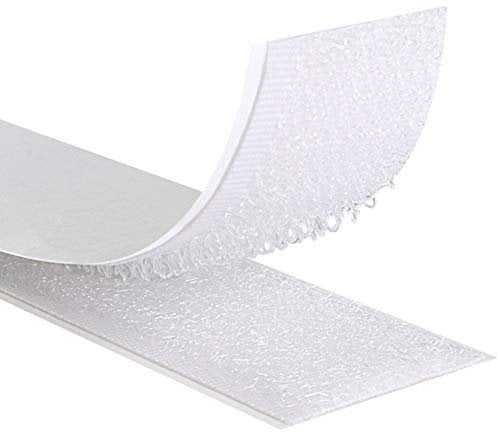 KLEBESHOP24 KLETTBAND-SET SELBSTKLEBEND für Außenbereich | Extra stark | Mit Acrylat-Klebstoff | Hitzebeständig | UV-beständig | Farbe, Länge, Breite wählbar
