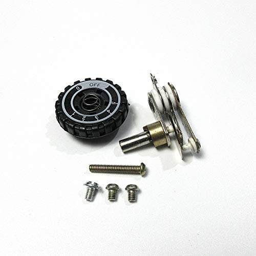 220V Thermostat Set With Knob For Silver Star Es-85Af Electric Steam Iron