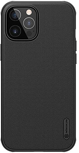 Nillkin - iPhone 12 Pro Max Case - Super Frosted Shield Pro - Back - Black, 2725608753179, Black