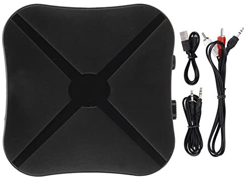 BT 5.0 Sender Empfänger, 2 in 1 Tragbarer BT Audio Sender Empfänger Audio Musik Stereo Wireless Adapter für Computer Laptop MP3/CD Player