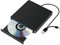 Yaeonku Lecteur CD/DVD Externe USB 3.0 Type-C Portable - Graveur Optique Compatible Avec Ordinateur Portable, PC De Bureau, Windows, Linux, Mac OS