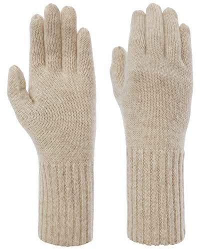 Seeberger Cashmere Fingerhandschuhe Handschuhe Damenhandschuhe Damen - Winter Herbst-Winter - One Size beige