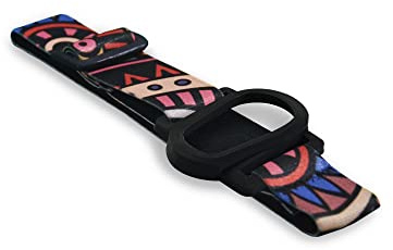 Dia-Style - Elastic Armband for Dexcom G6 sensor - Elastic strap for diabetic with CGM (S (23-29 cm))